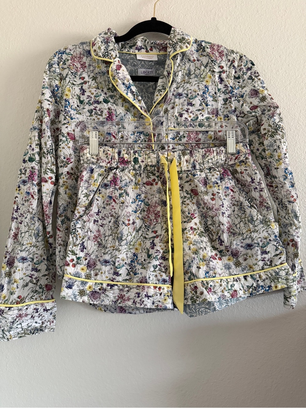 Antonio Melani Liberty Fabric Print Pajama Set Floral Cotton